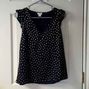 J. Crew flutter sleeve tank